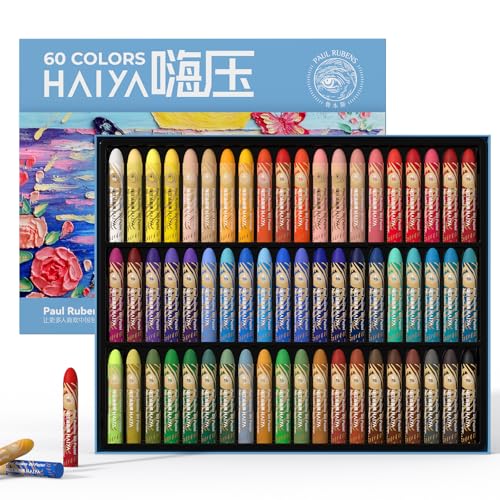 Paul Rubens Oil Pastels, 60 Colours