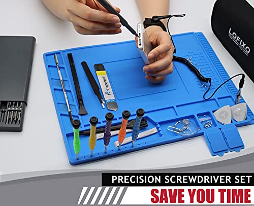 Electronics Screwdriver Kit,Computer Repair Tool Kit,Ps5 Ps4 Tool Kit,Lofixo Small Screwdriver Set With Case For Nintendo Switch Iphone Ipad,Gaming Pc Build,Laptop,Mac,Xbox,Camera,Console,Eyeglasses #TOP1