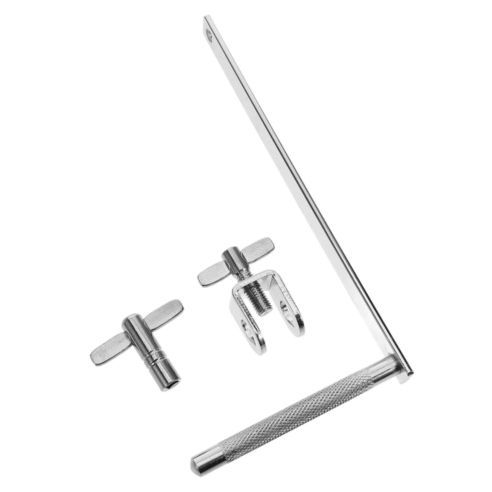 HANABASS Drum Cowbell Mounting Clamp Holder for Percussion Instruments Adjustable Drum Support Bracket for Versatile Use with Cowbells and Other