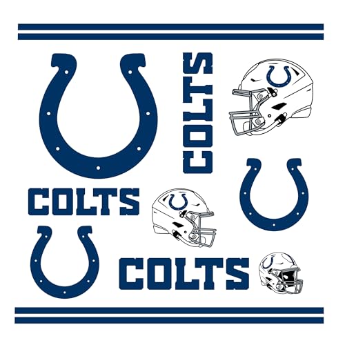 Image of Rico Industries NFL Football Indianapolis Colts Double Wall 20oz Tritan Tumbler