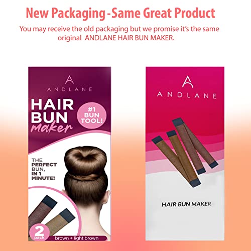 Andlane Hair Bun Maker French Twist Hair Fold Wrap Snap Ballet Bun