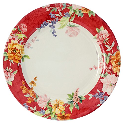 Tudor Royal Collection 30-Piece Premium Quality Porcelain Dinnerware Set, Service For 6 - Crimson Design, See 10 Designs Inside! #TOP5