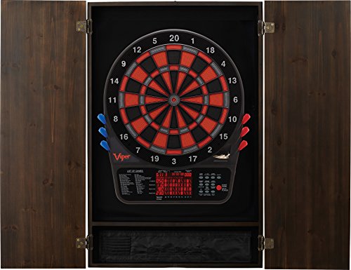 Viper by GLD Products Metropolitan Solid Wood Cabinet & Electronic Dartboard Ready-to-Play Bundle: Premium Set (800 Dartboard and Darts), Espresso Finish, One Size Viper by GLD Products Metropolitan Solid Wood Cabinet & Electronic Dartboard Ready-to-Play Bundle: Premium Set (800 Dartboard and Darts), Espresso Finish, One Size
