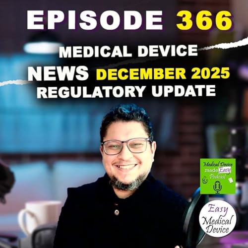 Medical Device News DECEMBER 2025 Regulatory Update cover art