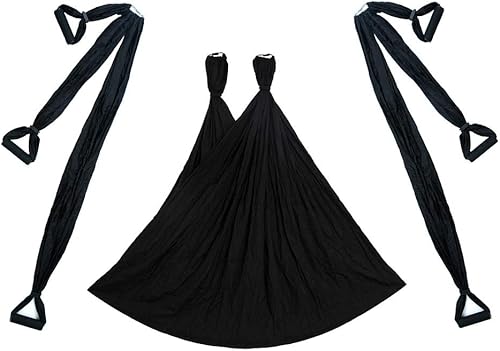 Miniatura 5 de Kit de hamaca de yoga para trapecio aéreo, ultra fuerte, antigravedad para yoga, columpio de inversión con correas de extensión