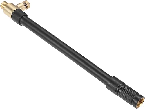 X AUTOHAUX Inflador de neumáticos de 6 pulgadas, adaptador de manguera de bomba de aire, extensión de bloqueo de conexión de tubo de portabrocas