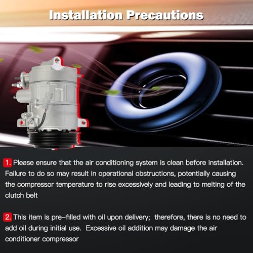Image of CCIYU AC Compressor w /Clutch for Jeep Patriot 2.0L 2008