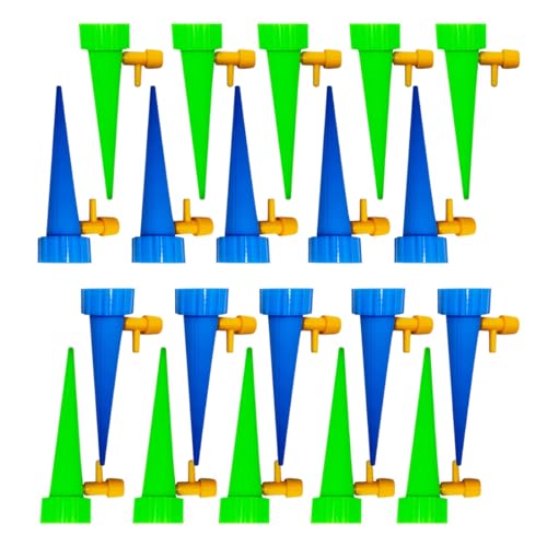 SGERUFZ 20 Sistema de Riego Automático Ajustable para Macetas, Plantas de Jardín, Flores, Interior y Exterior, Ideal para Riego por Goteo en Balcones y Jardines