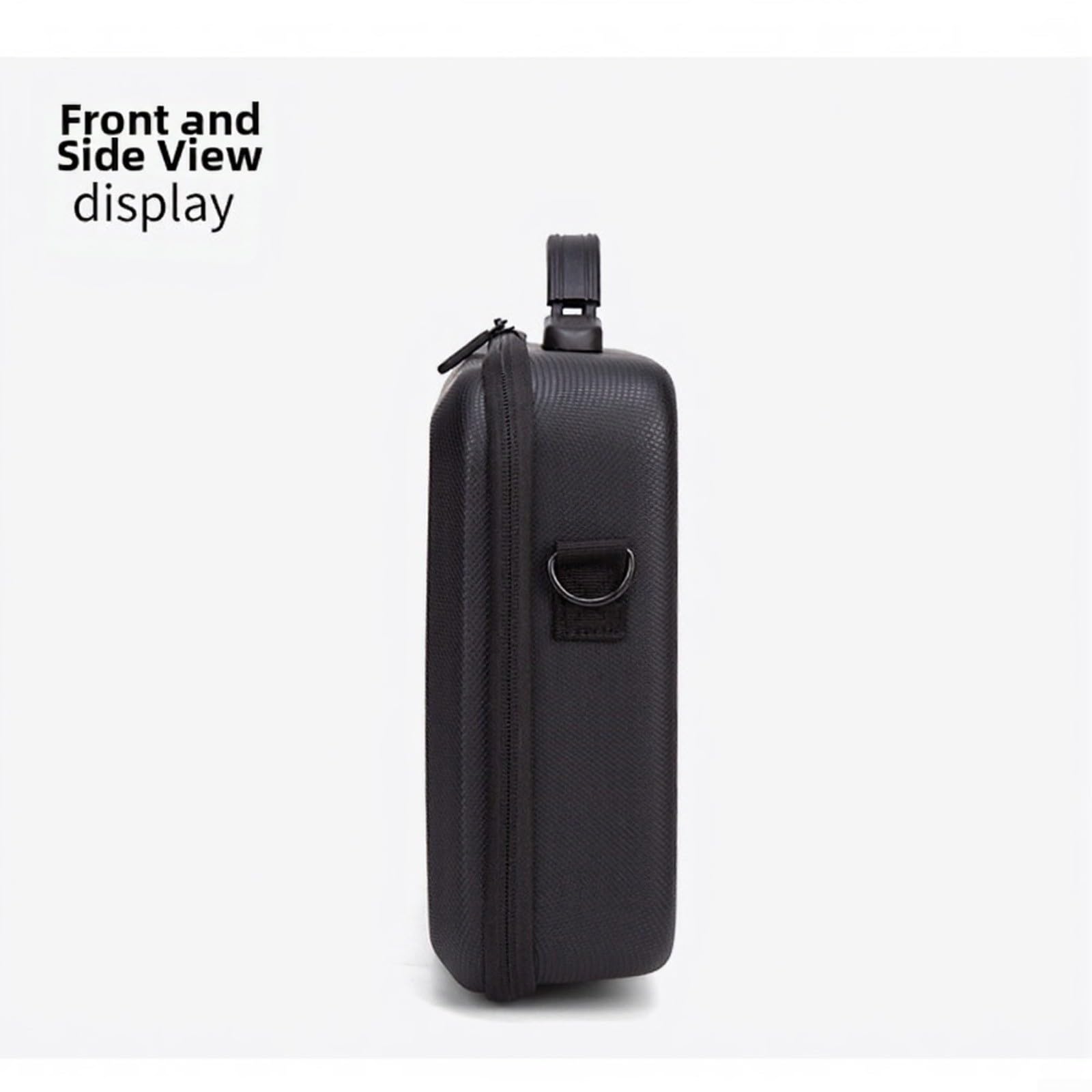 Bolsa bandolera de poliuretano para DJI Lito 1, versátil bolsa de almacenamiento cruzada de hombro con correa, solución de transporte protectora ligera para viajes y actividades al aire libre, negro