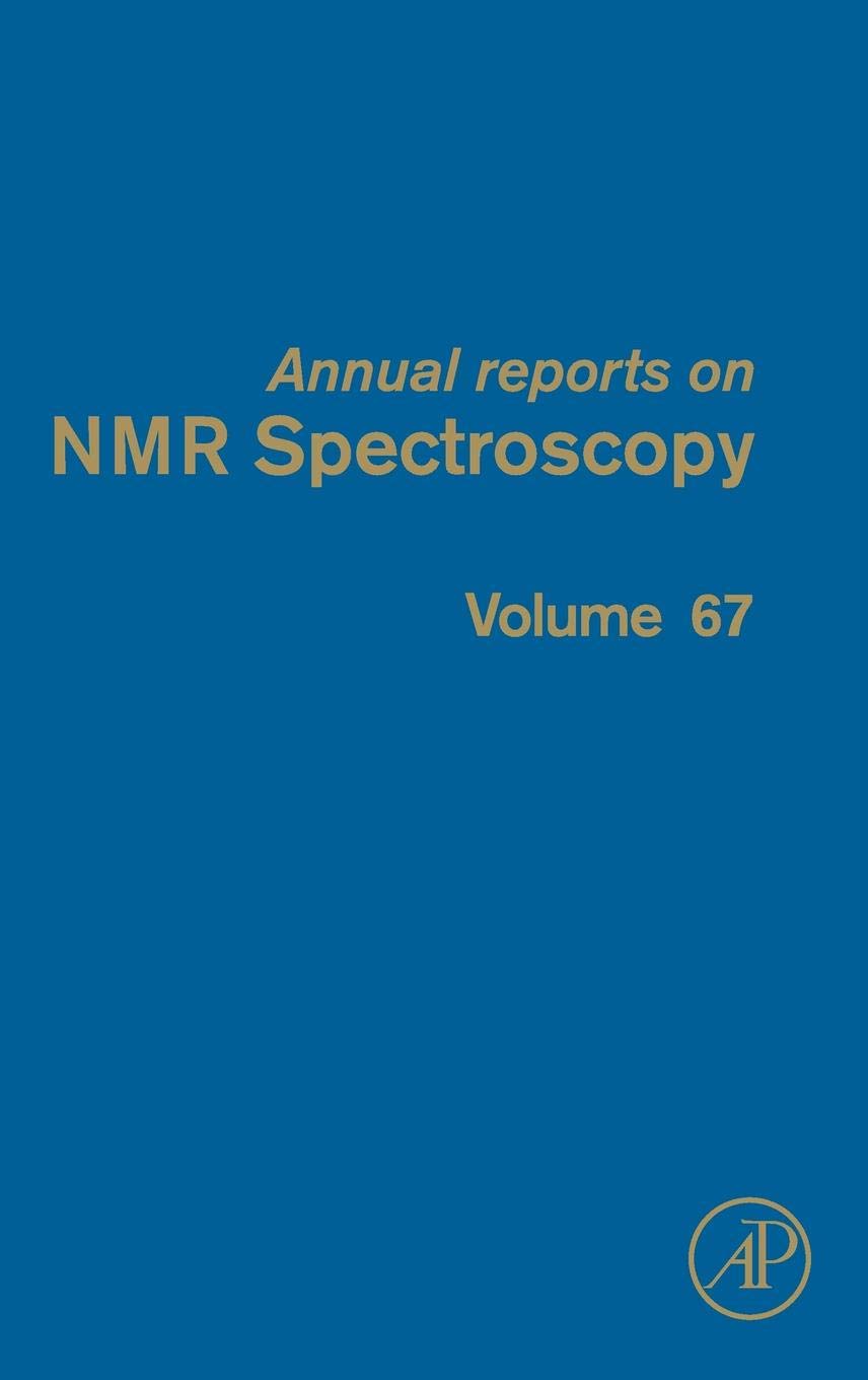 Annual Reports on NMR Spectroscopy (Volume 67)