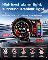 NHOPEEW 3,5 Zoll GPS+OBD2 Head-Up-Display Auto für alle autos – Ansicht 3