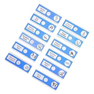 MUSISALY Objektträgerset mit 12 Tierproben