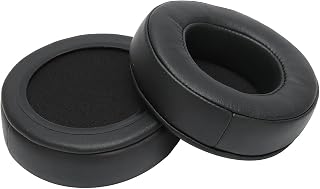 2Pcs 90mm Headphone Earpad Universal Stereo Headset Ear Cushion Replacement Parts, Reduce Outside Noise, Easy to Install, Soft and Elastic, for Long Time Listening
