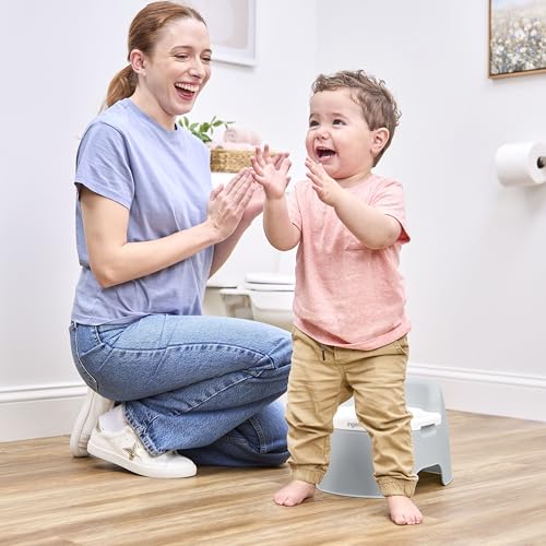 image for Ingenuity Full Comfort Toddler Potty Training Toilet, High Back & Seat