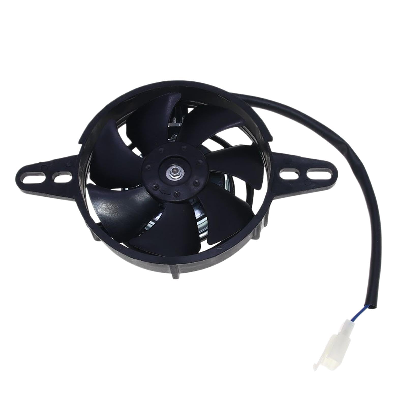 Kühlerlüfter, elektrischer Thermoventilator, 12 V Gleichstrom, Kühlerlüfter, elektrischer Kühlventilator-Motor, Ersatz für NC250cc Motorradmotoren