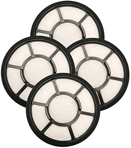4 filtros de vacío de repuesto Compatible con prefiltro Black & Decker # BDASV102 Compatible con aspirador modelo Black & Decker Air Swivel Bulk