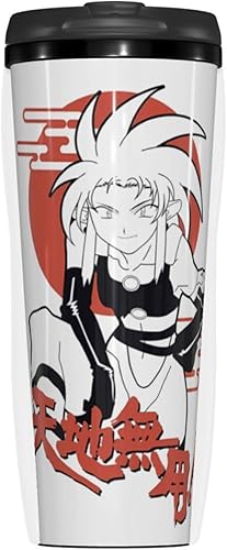 Miniatura 1 de Ekocev Anime Tenchi Muyo Ryoko - Tazas de café portátiles con doble aislamiento al vacío, tazas de viaje de moda