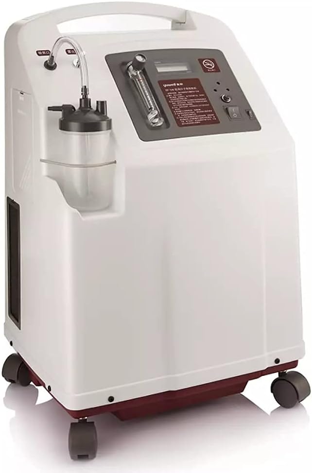 yuwell High Capacity Oxygen Concentrator Machine - 10 Litres Per Minute, Up To 95% Concentration,White