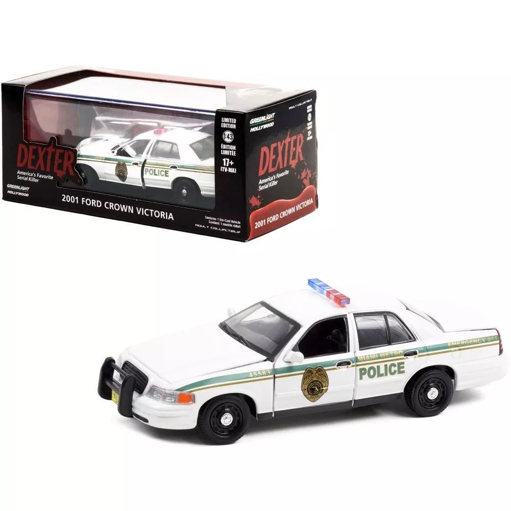 1/64 グリーンライト GL NYPD 2001 FORD CROWN VICTORIA POLICE