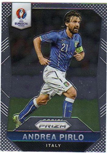 2016 Panini UEFA Euro Prizm #86 Andrea Pirlo Italy EURO '16 Soccer Futbol Trading Card