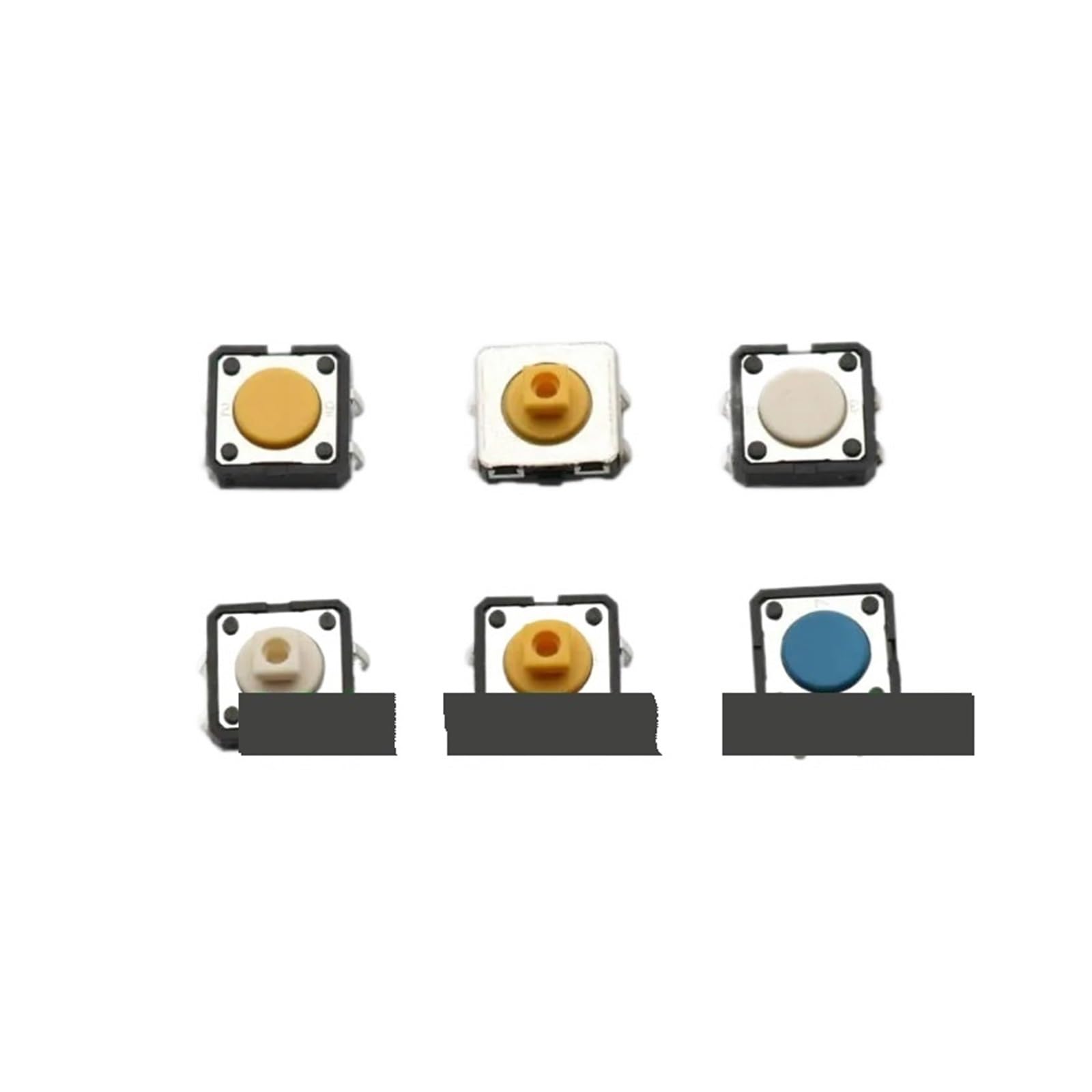 Interrupteur Tactile B3F-3100 OMRON de 50 Pièces pour Circuit Électronique