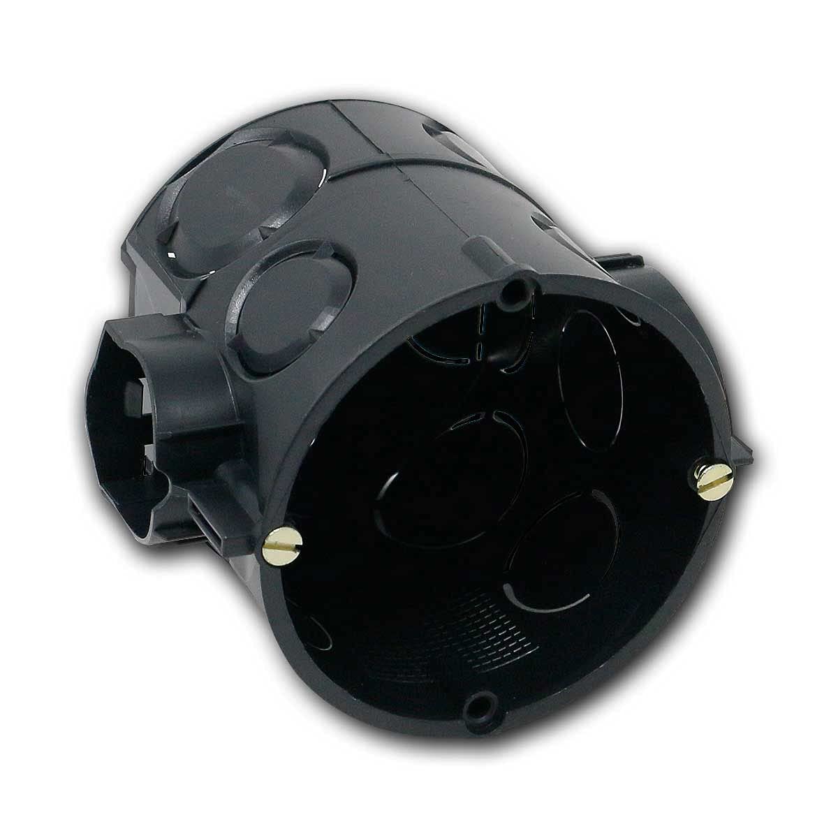Lot de 100 boîtes de commutation encastrées, Ø 60x62mm, avec vis