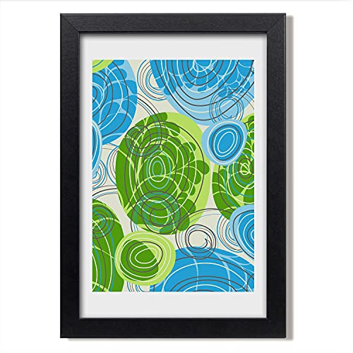 Cadre MDF Tulup 20x30 cm pour affiche et tableau moderne d'abstraction