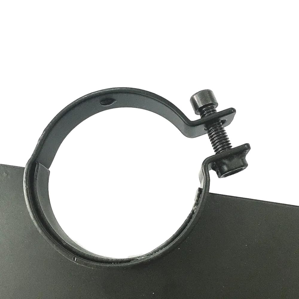 Trade-Shop Capot de protection en métal avec support de 66 mm pour meuleuse d'angle Flex de 230 mm