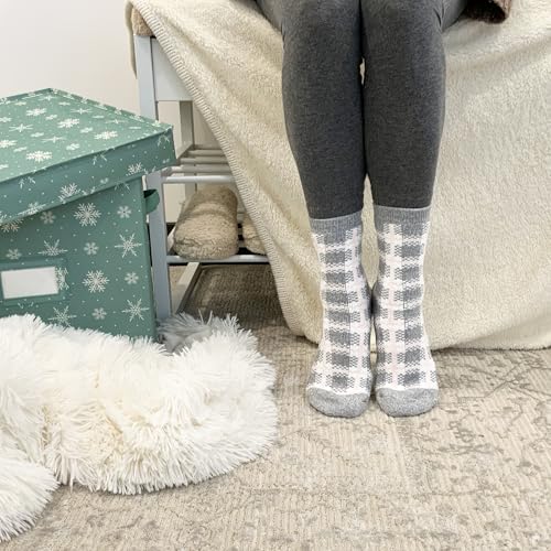 Image of Cuddl Duds Ladies Super Soft Warm Comfortable Multipack Gift Lounge Socks