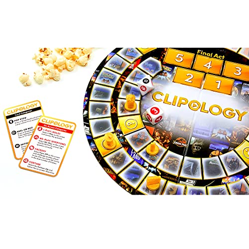 Clipology Game - Juego de mesa de trivia de películas y TV miniatura 6