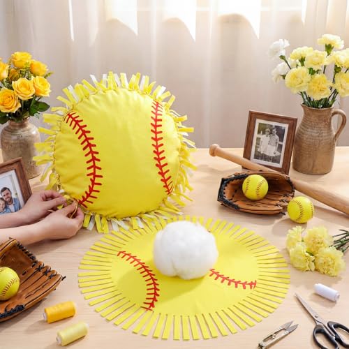 Oreiller softball sans couture pour activité enfant manuelle