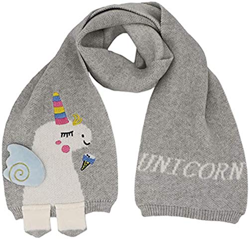 Kids Toddler Girl Boy Soft Cute Unicorn scarf for winter Cozy Soft Warm Fashion Knit Neck Warmer Scarfs
