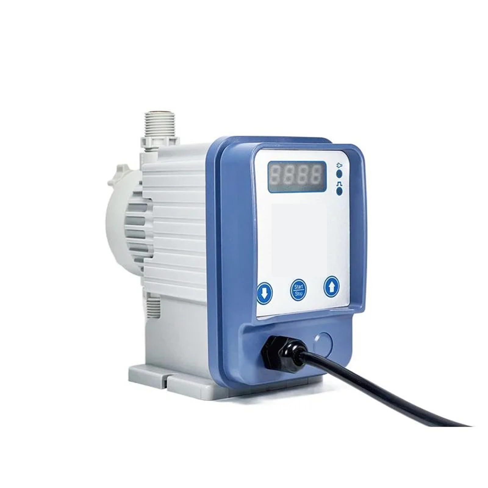 Refrigeratore per acquari, Pompa elettromagnetica a Membrana for Il dosaggio di Cloro Chimico Acido e alcalino Liquido for Il Trattamento delle acque(1LH-7bar-Blue)