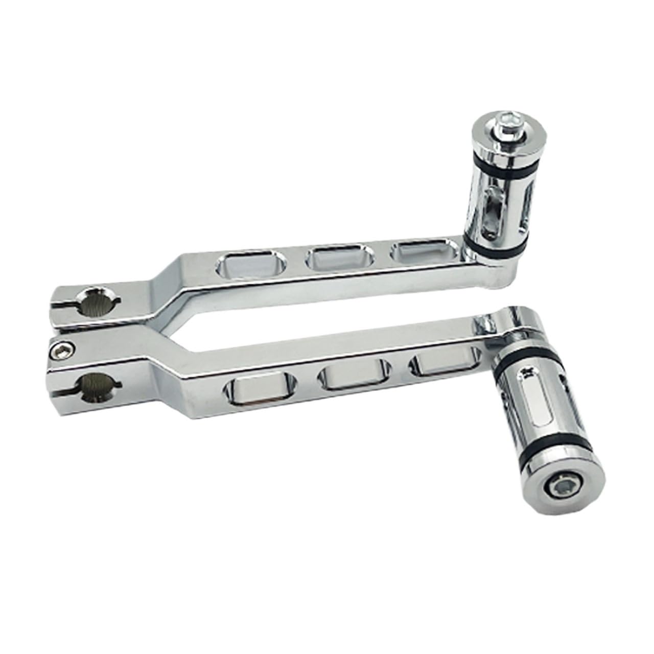XWDMCZ Motorcycles Shift Pedal Motorcycle Heel Toe Gear Shift Lever W/Shift Peg for Softail FLST for Touring for Electra Street Glide for Road King FLHX Trike