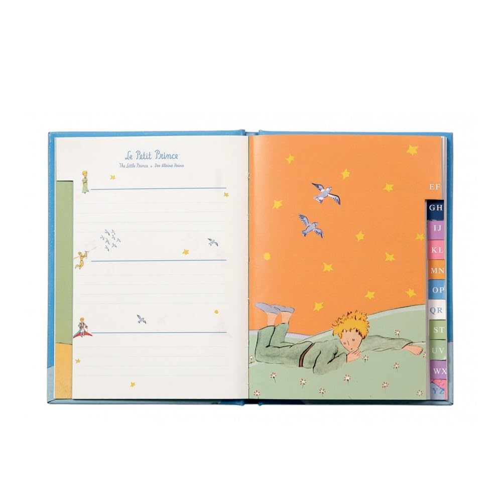 Petit Jour Le Petit Prince Carnet d'adresses 9x12,5cm