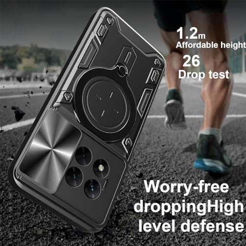 Coque OnePlus 13R 5G robuste avec cache objectif coulissant pour stopper les rayures
