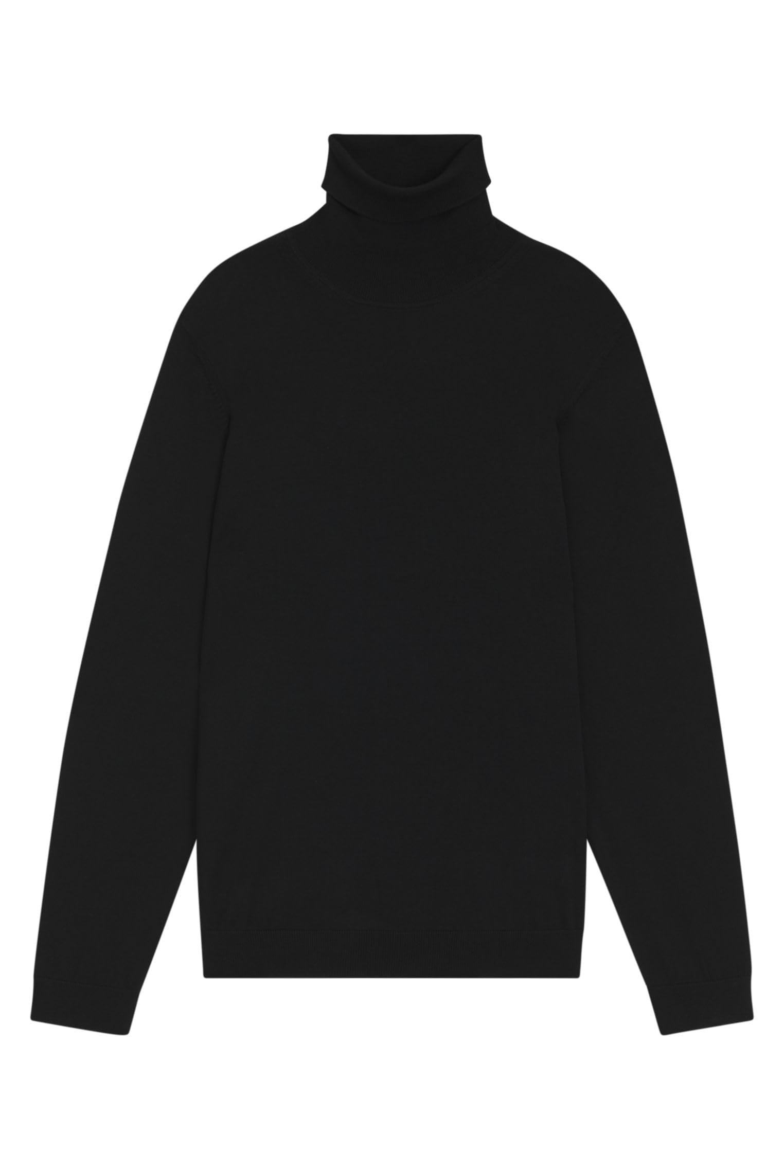 BOSS Mens Musso-P Virgin-Wool Rollneck Sweater in a Slim fit