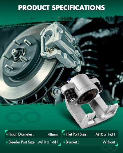 Image of SCITOO Rear Passenger Disc Brake Caliper 192949 For Infiniti For QX56 2004-2010,For Nissan For Armada 2005-2015,For Nissan For Pathfinder For Armada 2004,For Nissan For TITAN 2004-2015,1PC