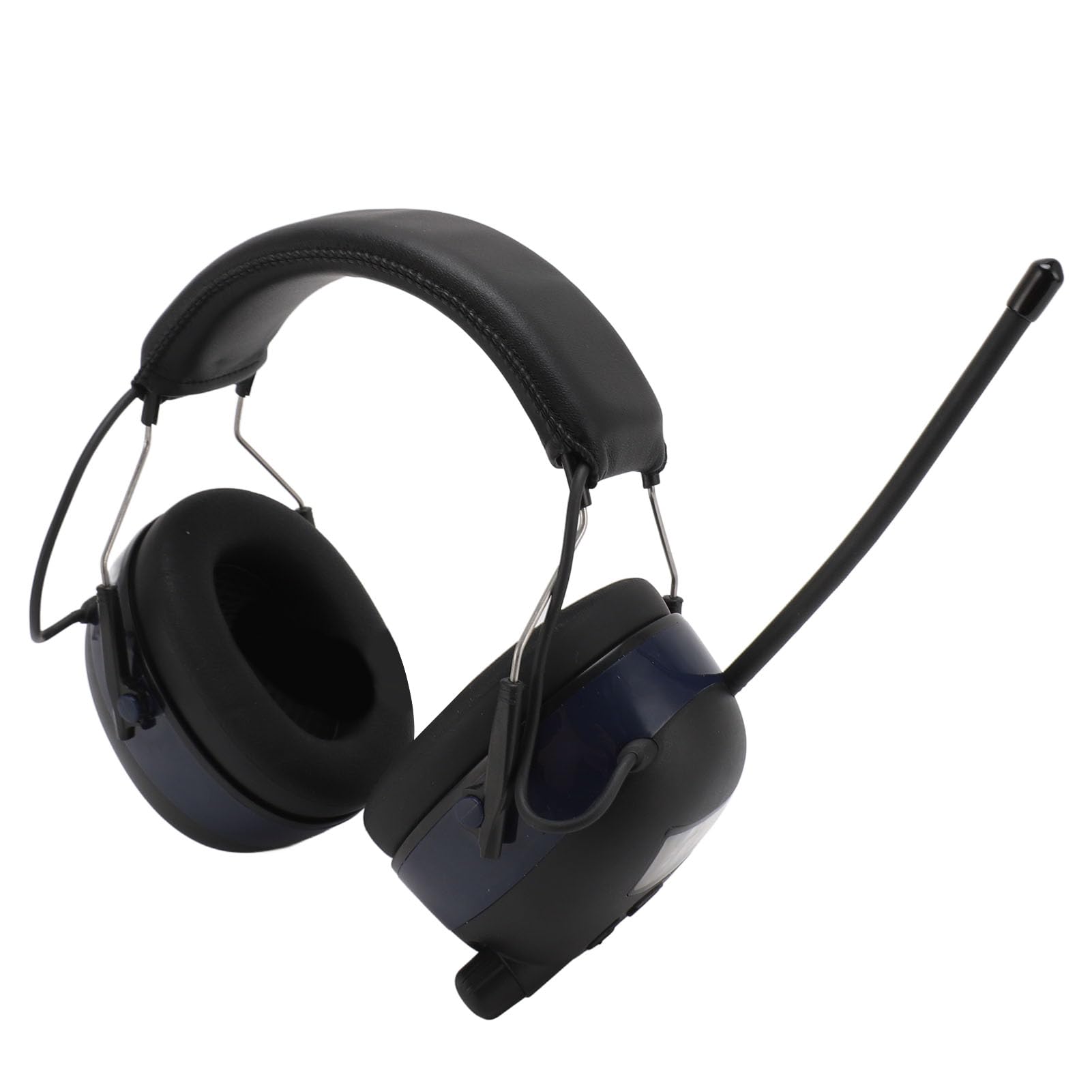 Cosiki Cuffie Antirumore Elettroniche, Connessione Stabile Cuffie con Protezione Acustica per Assistenza Audio SNR 30 DB per Giardinaggio (BLUE)