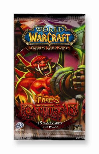 World of Warcraft Trading Card Game Fires of Outland Booster : Amazon.com.au:  Toys & Games