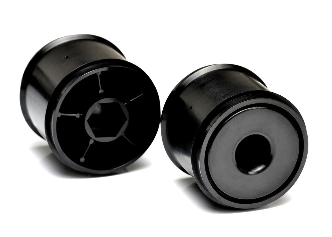 F1 Rear Disk Wheels (Black) (2) (Exotek F1 Tires Only) / Exotek / 2121