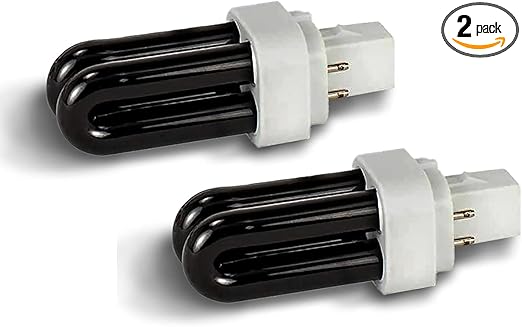 Replacement for Dynatrap 41050 | Light Bulbs for DT1050 | 1/2 Acre, Black Light - 2 Pack