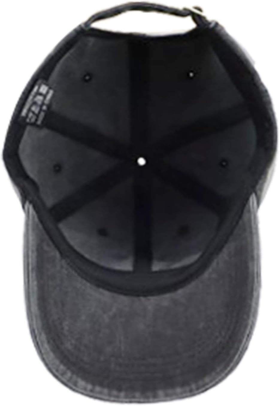 Initial Letter A-Z Hats for Men Women, Adjustable Print Cotton Baseball Cap - Image 4