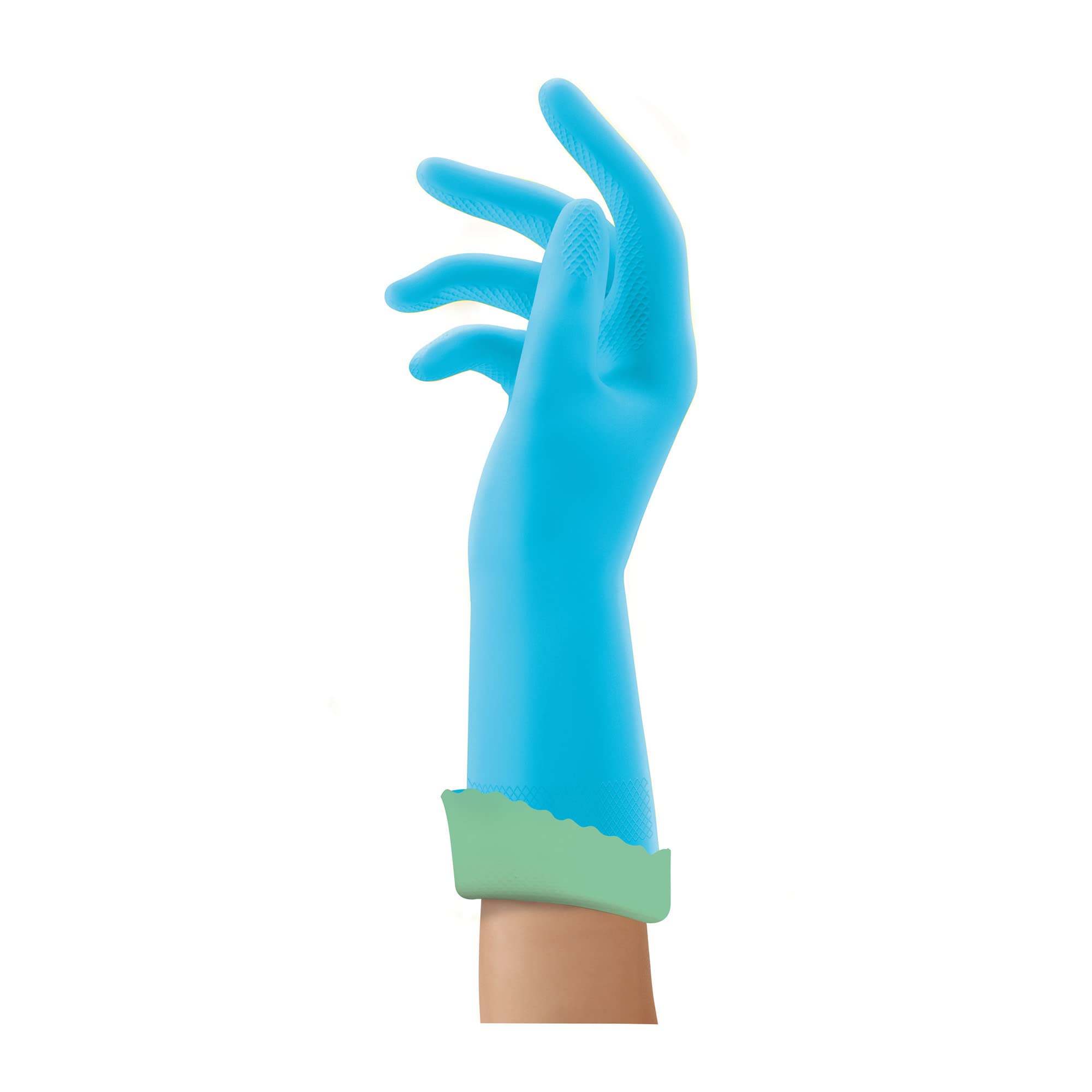 Have a question about O-Cedar Playtex Fresh Comfort Blue Latex Gloves, Medium (1