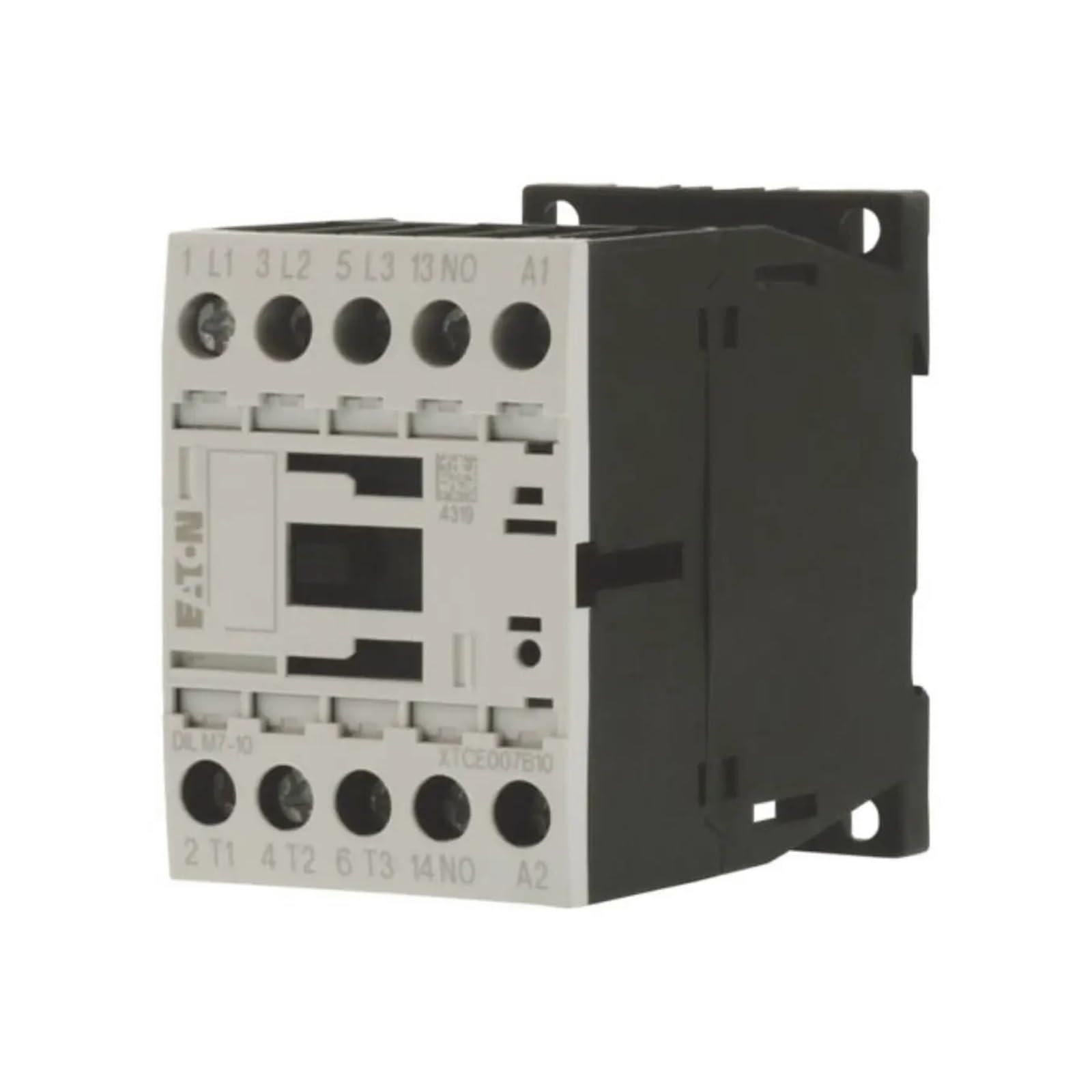 Contacteur 3 pôles 3kW à bornes à vis robustes pour moteurs triphasés 400V