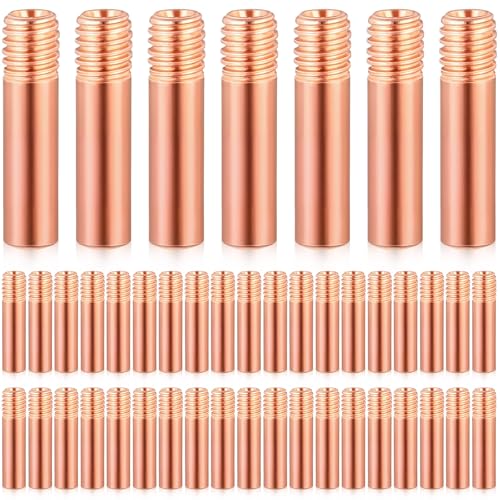 Image of Honoson 45 Pack Welding Contact Tips .035 inch MIG Guns 11-35 (0.035 inch) Welding Tips 000068 Replacement Accessories Compatible with Millermatic M-10 /Hobart H-9 /10-9 /10 Welder