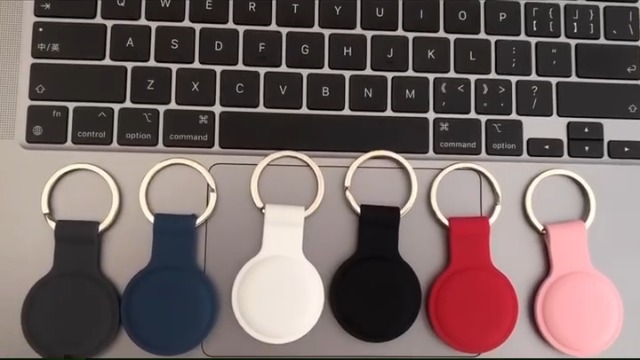 Pack De 6 Fundas De Silicona Con Llavero Compatibles Con Localizador – Protectora Antigolpes Y Antirrayones, Ligera Y Resistente, Ideal Para Llaves, Mochilas Y Collares De Mascota