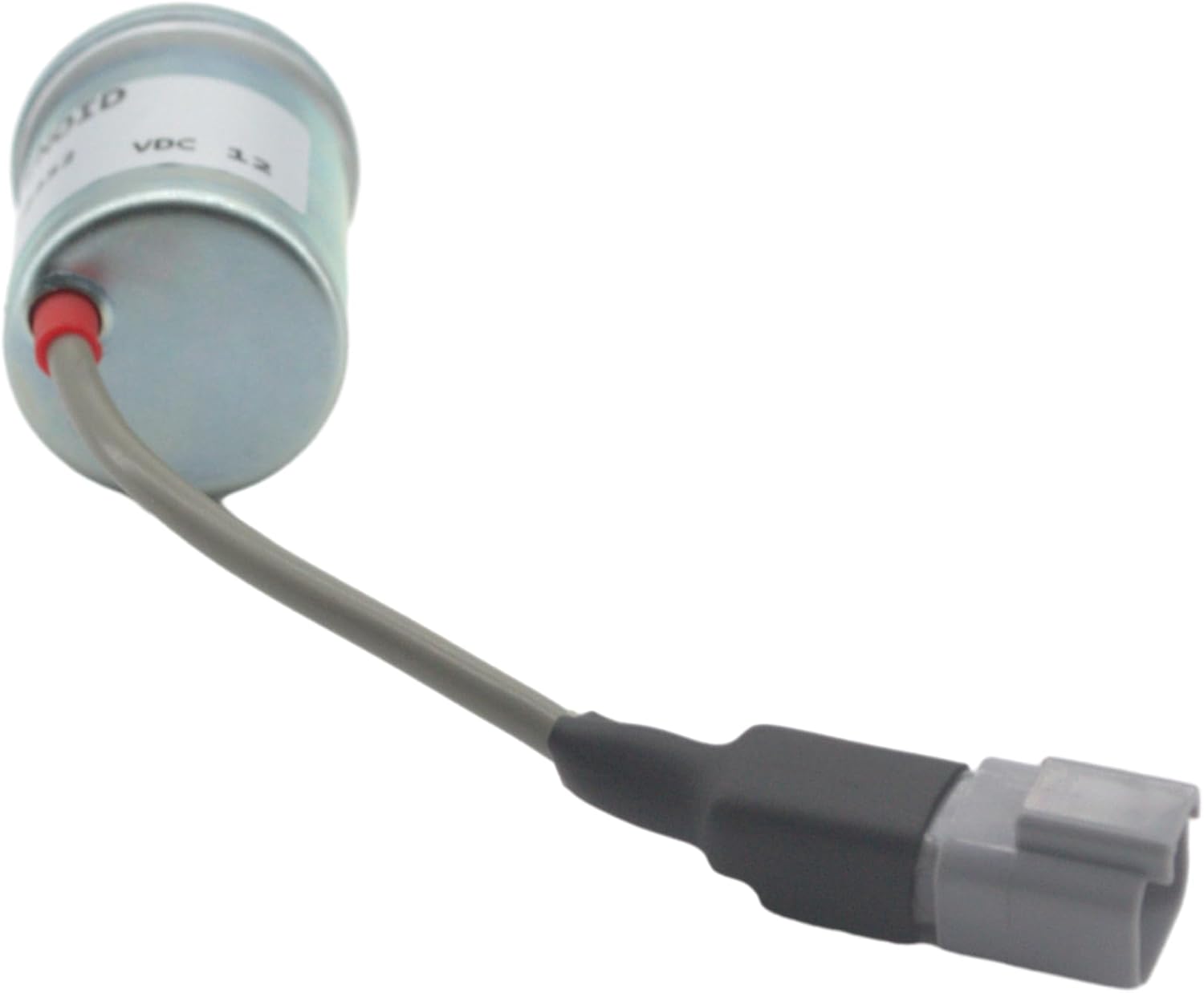 Compatible 12V Fuel Shut Off Solenoid U85206452 Compatible with Perkins 402D 403D 404D 404C 403C, Compatible with Caterpillar CAT 3024, Replace #185206452