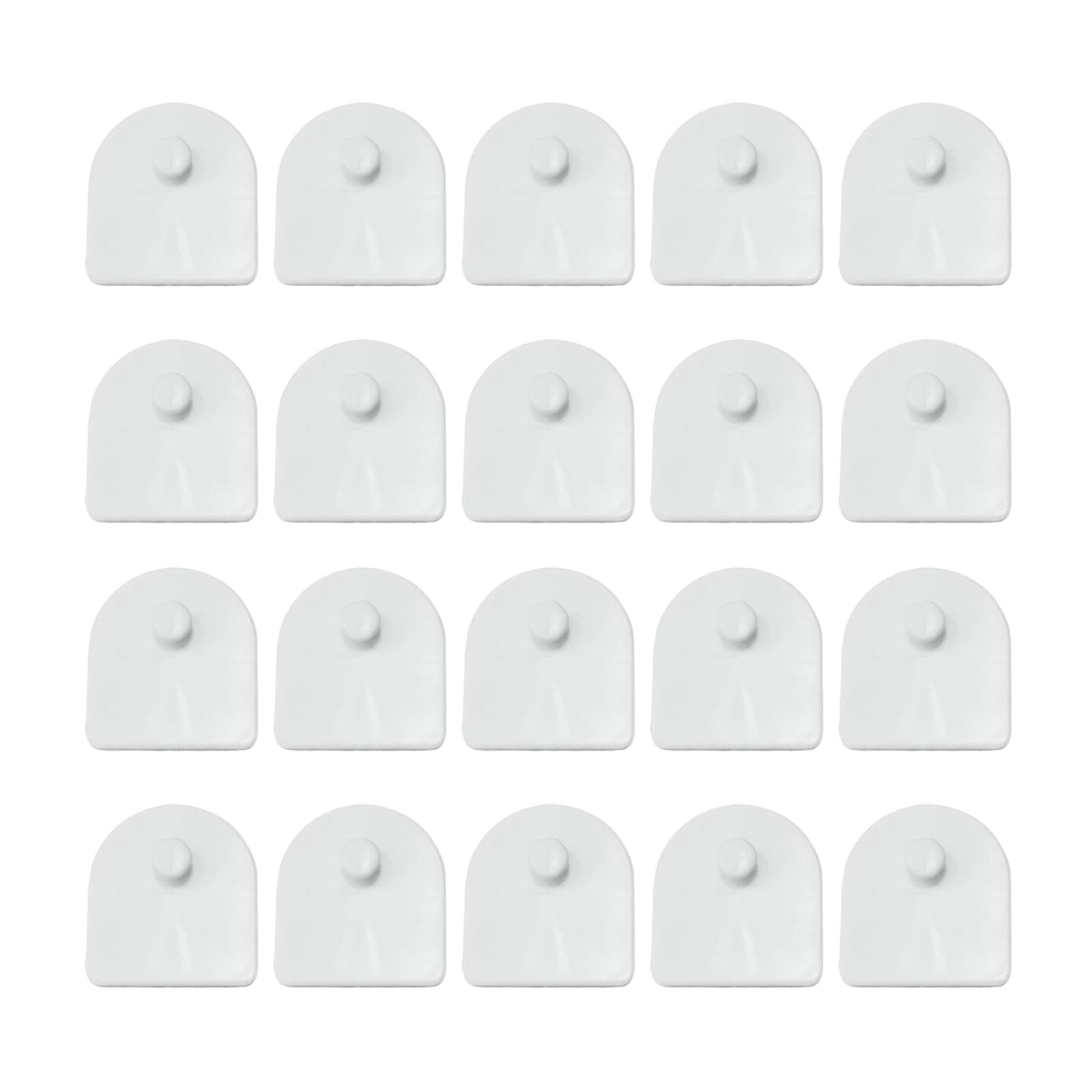 Jazuaiao Portable Sturdy Adhesive Wall Hook Without Damage Nails Needed Picture Hangers Waterproof for Bathroom Kitchen Metal Hook