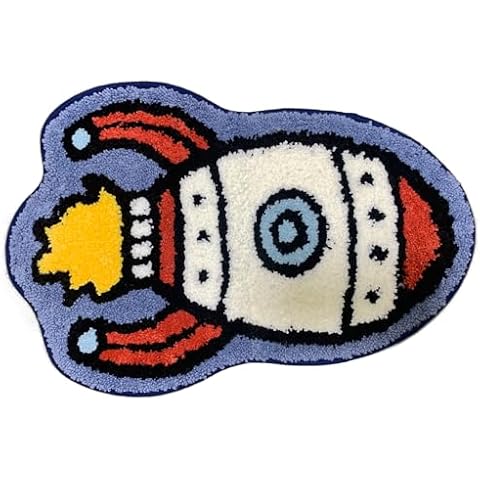 RVDDIHU Rocket Kids Play Rug 23.6 x 15.7 inches Cover
